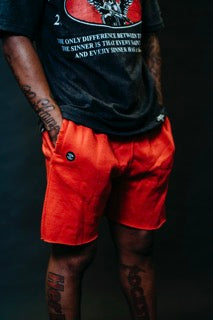 HS Cotton Shorts (Red)