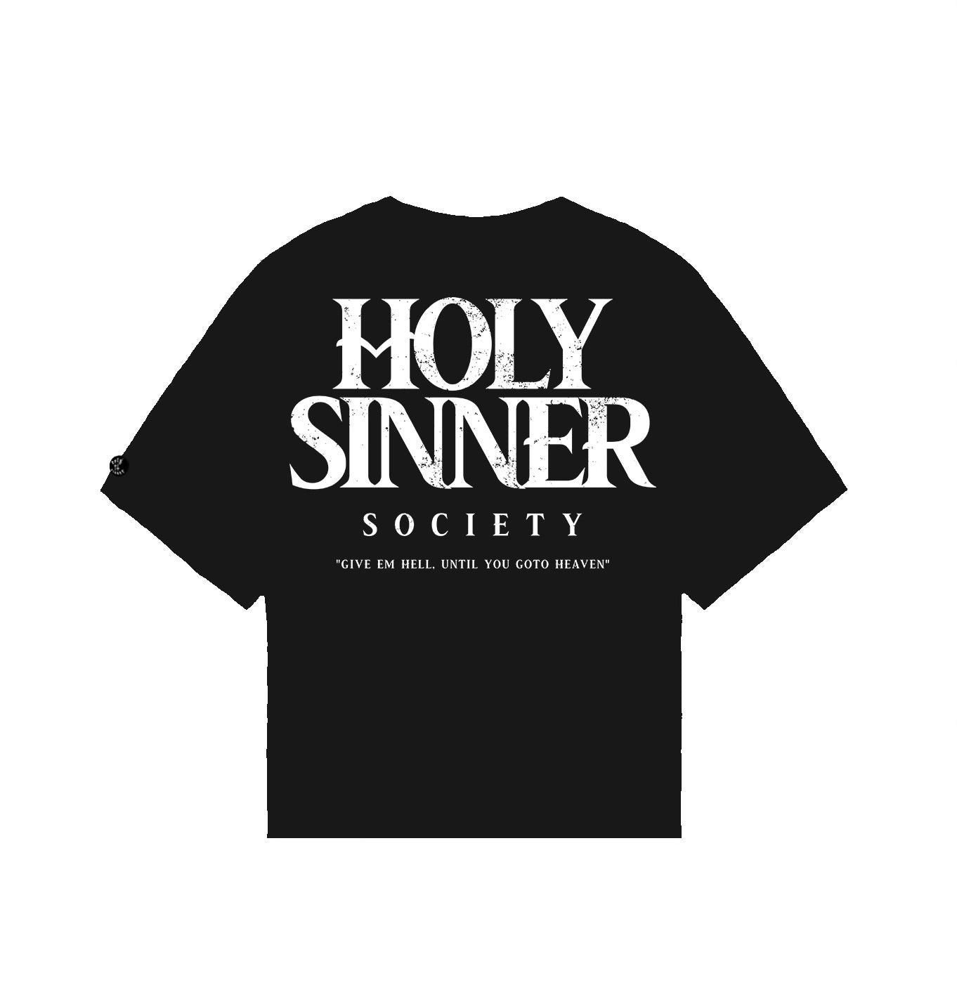 SINNER SOCIETY T-SHIRT (BLACK)