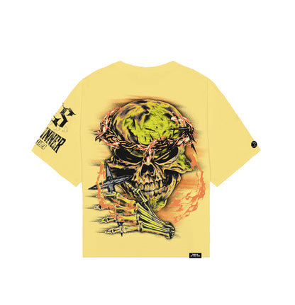 Cranium Skull T-Shirt (Yellow)