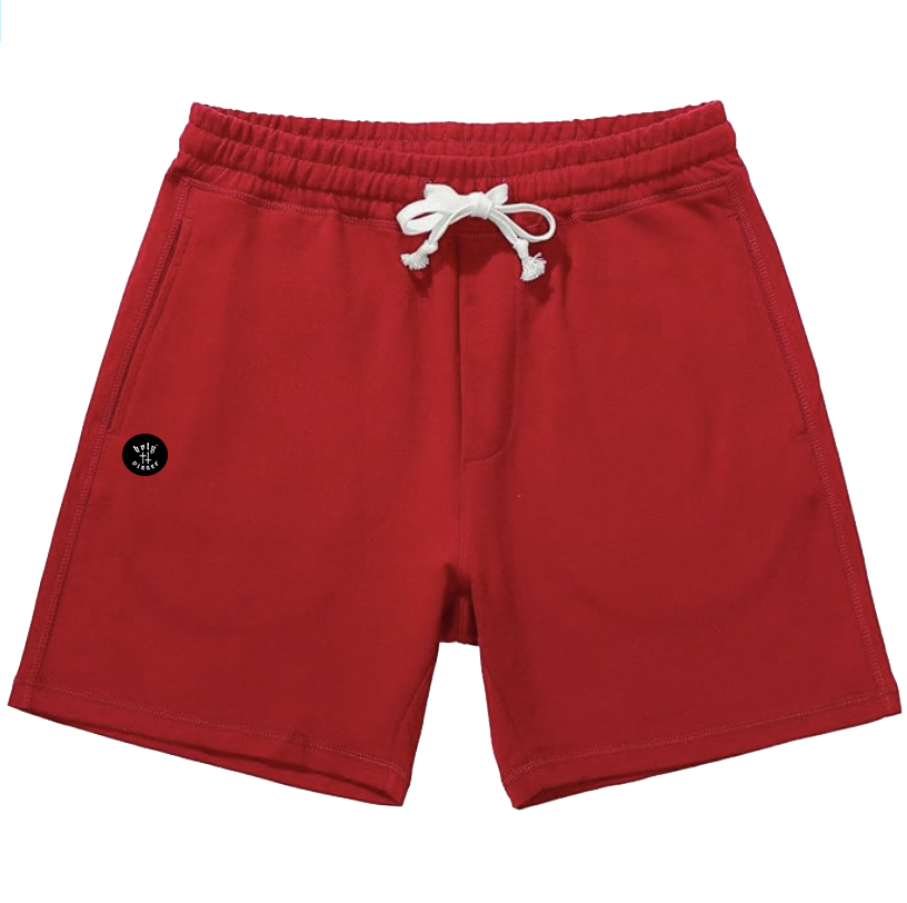 HS Cotton Shorts (Red)